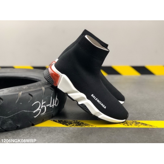 Balencia socks elastic woven surface Men Women Shoes Black White Red Balencia socks elastic woven surface Men Women Shoes Black White Red