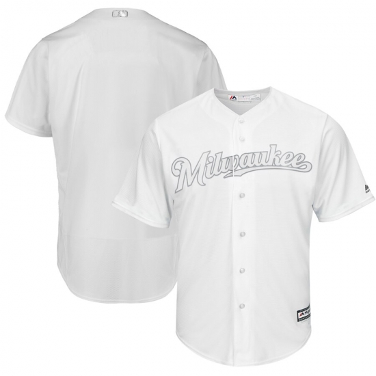 Brewers Blank White 2019 Players Weekend Player Jersey Brewers Blank White 2019 Players Weekend Player Jersey