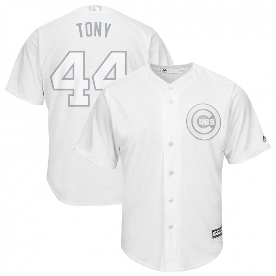 Cubs 44 Anthony Rizzo Tony White 2019 Players Weekend Player Jersey Cubs 44 Anthony Rizzo Tony White 2019 Players Weekend Player Jersey