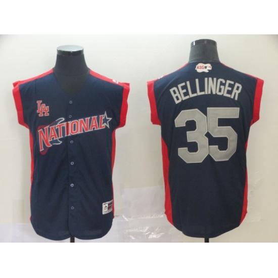 National League 35 Cody Bellinger Navy 2019 MLB all star Game Workout Player Jersey National League 35 Cody Bellinger Navy 2019 MLB all star Game Workout Player Jersey