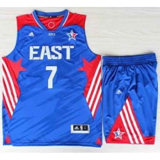 2013 All-Star Eastern Conference New York Knicks 7 Carmelo Anthony Blue Revolution 30 Swingman NBA Suits 2013 All-Star Eastern Conference New York Knicks 7 Carmelo Anthony Blue Revolution 30 Swingman NBA Suits
