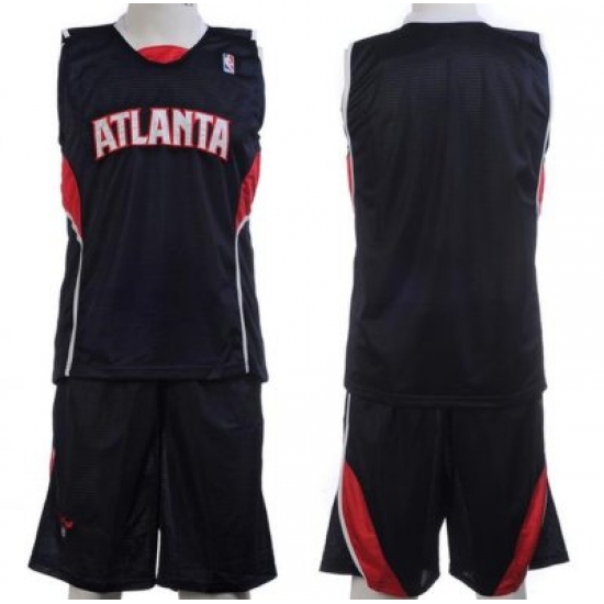 Atlanta Hawks Blank Black Jerseys&Shorts Atlanta Hawks Blank Black Jerseys&Shorts
