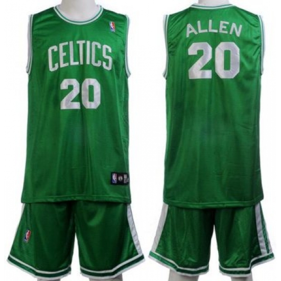 Boston Celtics 20 Ray Allen Green Jerseys&Shorts Boston Celtics 20 Ray Allen Green Jerseys&Shorts