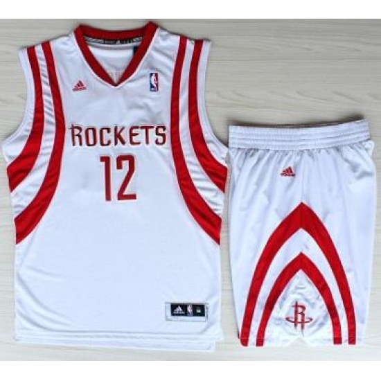 Houston Rockets 12 Dwight Howard White Revolution 30 Swingman NBA Jerseys Shorts Suits Houston Rockets 12 Dwight Howard White Revolution 30 Swingman NBA Jerseys Shorts Suits
