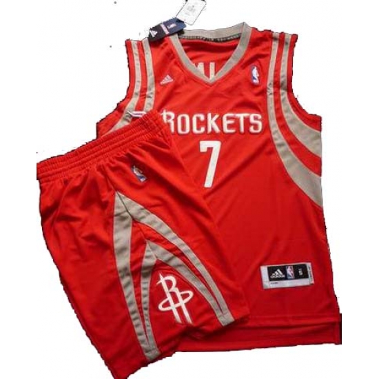 Houston Rockets 7# Jeremy Lin Red Revolution 30 Swingman NBA Jersey & Shorts Suit Houston Rockets 7# Jeremy Lin Red Revolution 30 Swingman NBA Jersey & Shorts Suit