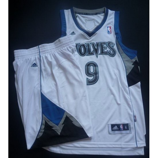 Minnesota Timberwolves 9 Ricky Rubio White Revolution 30 Swingman NBA Suits Minnesota Timberwolves 9 Ricky Rubio White Revolution 30 Swingman NBA Suits