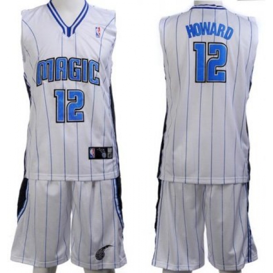 Orlando Magic 12 Howard White Jerseys&Shorts Orlando Magic 12 Howard White Jerseys&Shorts