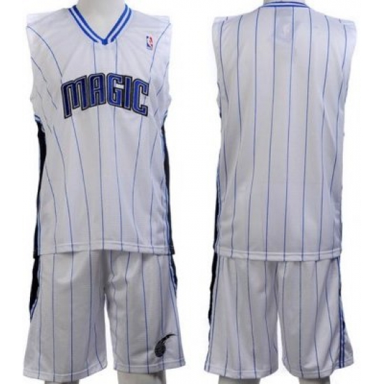 Orlando Magic Blank White Jerseys&Shorts Orlando Magic Blank White Jerseys&Shorts