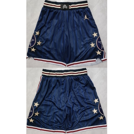 Men 2024 All Star Navy Shorts