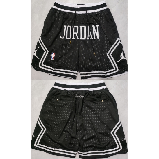 Men Michael Jordan Black Shorts Men Michael Jordan Black Shorts