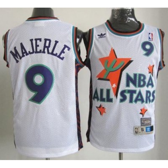 Phoenix Suns 9 Dan Majerle 1994 95 All Star White NBA Jerseys Phoenix Suns 9 Dan Majerle 1994 95 All Star White NBA Jerseys