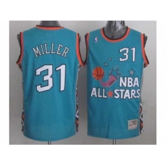 NBA 96 All Star #31 Miller Blue Jerseys NBA 96 All Star #31 Miller Blue Jerseys