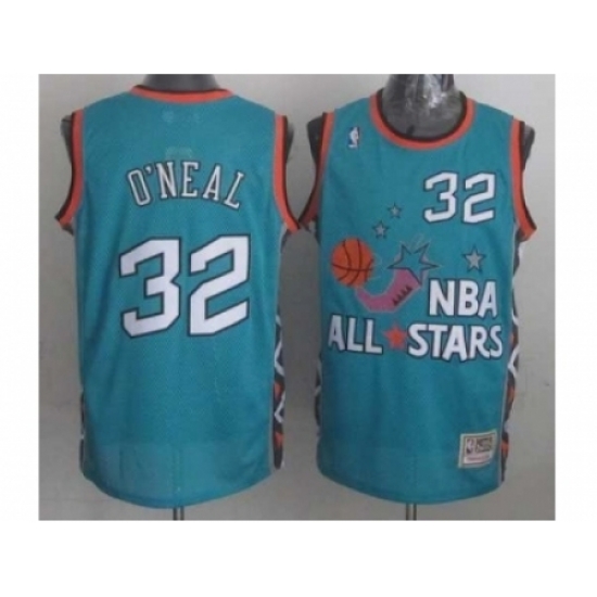 NBA 96 All Star #32 Oneal Blue Jerseys NBA 96 All Star #32 Oneal Blue Jerseys