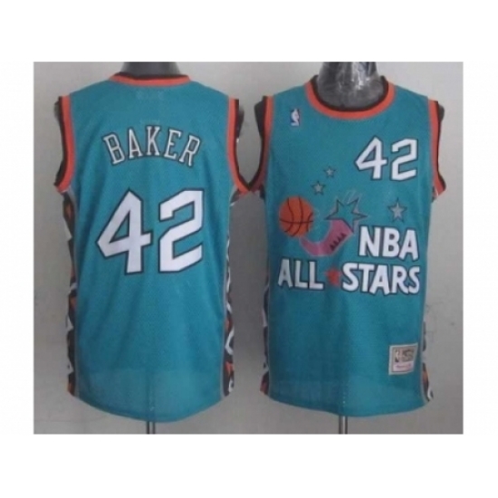 nba 96 all star #42 baker blue nba 96 all star #42 baker blue