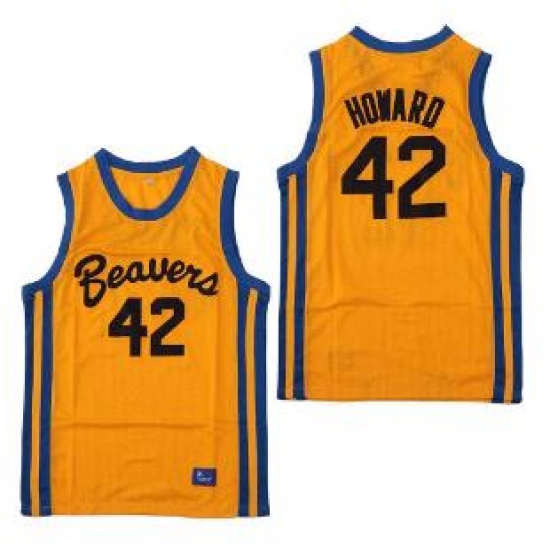 BEAVERS TEEN WOLF RD MOVIE BASKETBALL 42 Howard BEAVERS TEEN WOLF RD MOVIE BASKETBALL 42 Howard