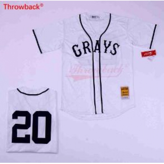 Grays Negro League 20 Baseball Jersey Grays Negro League 20 Baseball Jersey