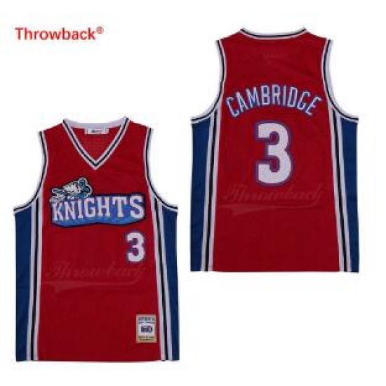 Lil Bow Wow LA Knights Movie Basketball Jersey Red 3 Cambridge Lil Bow Wow LA Knights Movie Basketball Jersey Red 3 Cambridge