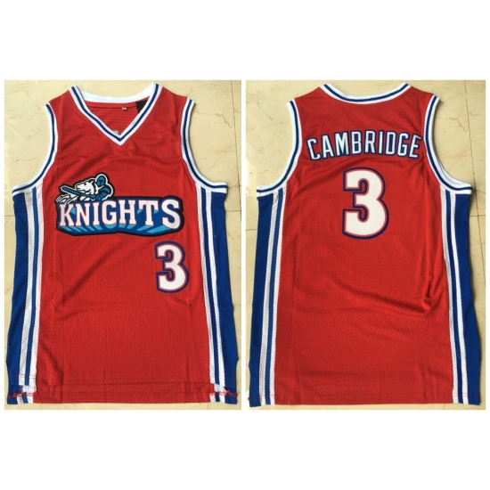 Men Los Angeles Knights 3 Calvin Cambridge Red Movie Basketball Jersey Men Los Angeles Knights 3 Calvin Cambridge Red Movie Basketball Jersey