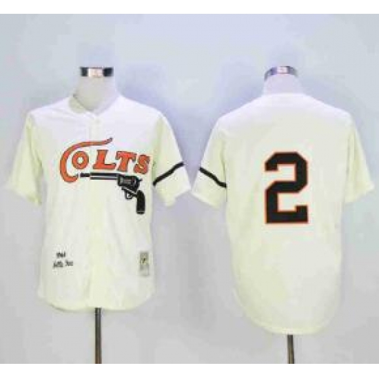 NFL Colts 2 Throwback 2 White Cream Jersey NFL Colts 2 Throwback 2 White Cream Jersey