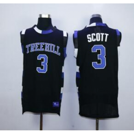 One Tree Hill Scott Ravens Movie jersey 3 Black One Tree Hill Scott Ravens Movie jersey 3 Black