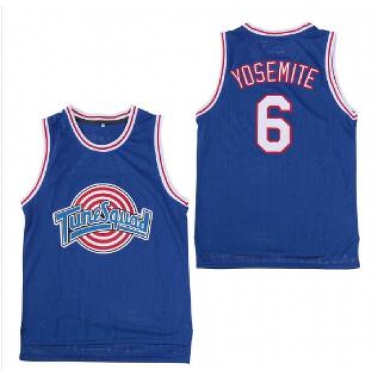 Tune Squad Space Movie jersey Blue 6 Yosemite Tune Squad Space Movie jersey Blue 6 Yosemite