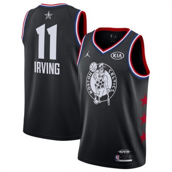 Celtics 11 Kyrie Irving Black 2019 NBA All Star Game Jordan Brand Swingman Jersey Celtics 11 Kyrie Irving Black 2019 NBA All Star Game Jordan Brand Swingman Jersey