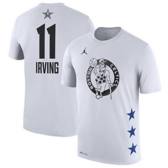 Celtics 11 Kyrie Irving White 2019 NBA All Star Game Men's T Shirt Celtics 11 Kyrie Irving White 2019 NBA All Star Game Men's T Shirt