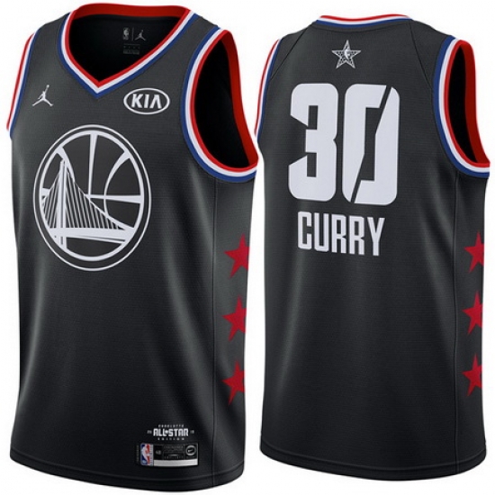 Golden State Warriors 30 Stephen Curry Black 2019 NBA All Star Game Jordan Brand Swingman Jersey Golden State Warriors 30 Stephen Curry Black 2019 NBA All Star Game Jordan Brand Swingman Jersey