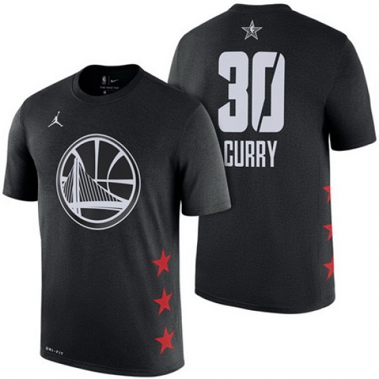 Golden State Warriors 30 Stephen Curry Black 2019 NBA All Star Game Men T Shirt Golden State Warriors 30 Stephen Curry Black 2019 NBA All Star Game Men T Shirt