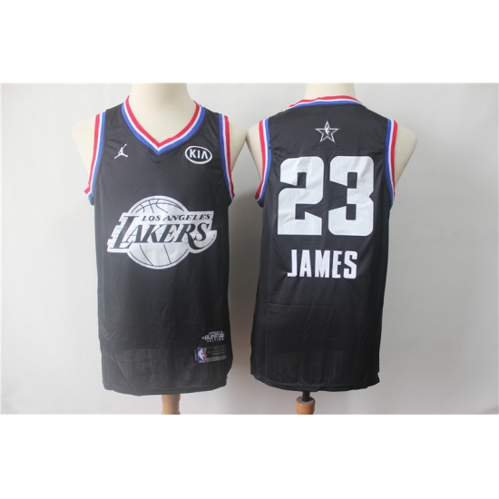 Lakers 23 Lebron James Black 2019 NBA All Star Game Jordan Brand Swingman Jersey Lakers 23 Lebron James Black 2019 NBA All Star Game Jordan Brand Swingman Jersey