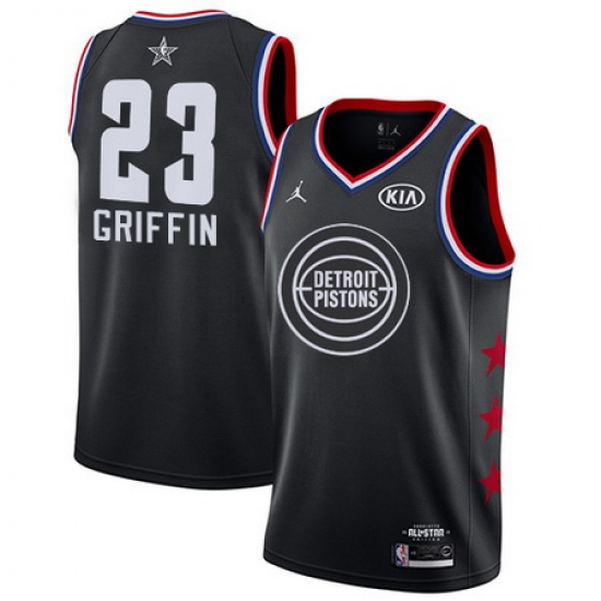 Pistons 23 Blake Griffin Black Youth Basketball Jordan Swingman 2019 AllStar Game Jersey Pistons 23 Blake Griffin Black Youth Basketball Jordan Swingman 2019 AllStar Game Jersey