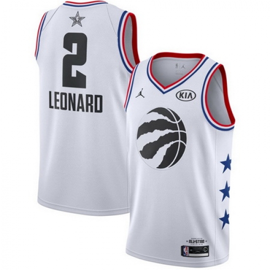 Raptors 2 Kawhi Leonard White 2019 NBA All Star Game Jordan Brand Swingman Jersey Raptors 2 Kawhi Leonard White 2019 NBA All Star Game Jordan Brand Swingman Jersey