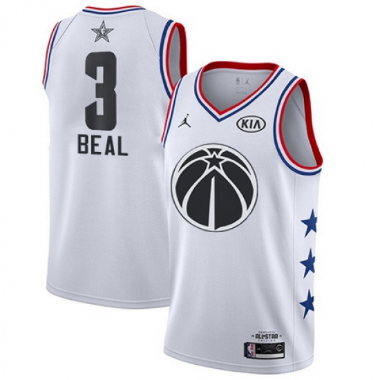 Wizards 3 Bradley Beal White Youth Basketball Jordan Swingman 2019 AllStar Game Jersey Wizards 3 Bradley Beal White Youth Basketball Jordan Swingman 2019 AllStar Game Jersey