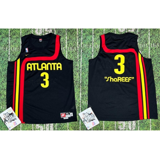 Atlanta Shareef #3 balck jersey Atlanta Shareef #3 balck jersey