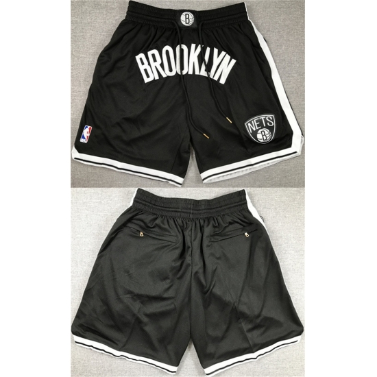 Men Brooklyn Nets Black Shorts 28Run Small 29 Men Brooklyn Nets Black Shorts 28Run Small 29
