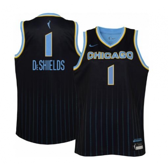 Men Chicago Sky Diamond DeShields Replica Explorer Jersey Men Chicago Sky Diamond DeShields Replica Explorer Jersey