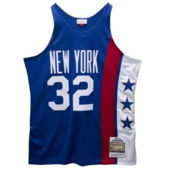 Men New York #32 Blue White Stitched Jesey Men New York #32 Blue White Stitched Jesey