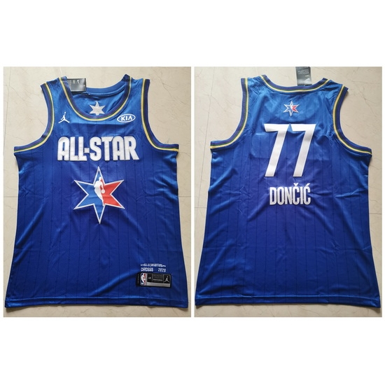 Mavericks 77 Luka Doncic Blue 2020 NBA All Star Jordan Brand Swingman Jersey Mavericks 77 Luka Doncic Blue 2020 NBA All Star Jordan Brand Swingman Jersey
