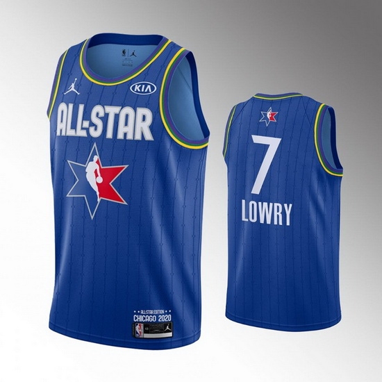 Raptors 7 Kyle Lowry Blue 2020 NBA All Star Jordan Brand Swingman Jersey Raptors 7 Kyle Lowry Blue 2020 NBA All Star Jordan Brand Swingman Jersey
