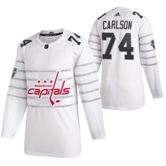 Capitals 74 John Carlson White 2020 NHL All Star Game Adidas Jersey Capitals 74 John Carlson White 2020 NHL All Star Game Adidas Jersey