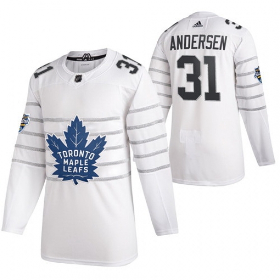 Maple Leafs 31 Frederik Andersen White 2020 NHL All Star Game Adidas Jersey Maple Leafs 31 Frederik Andersen White 2020 NHL All Star Game Adidas Jersey