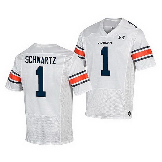 Auburn Tigers Anthony Schwartz White Replica Men'S Jersey Auburn Tigers Anthony Schwartz White Replica Men'S Jersey