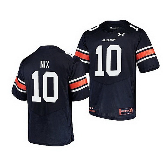 Auburn Tigers Bo Nix Navy Replica Men'S Jersey 0 Auburn Tigers Bo Nix Navy Replica Men'S Jersey 0