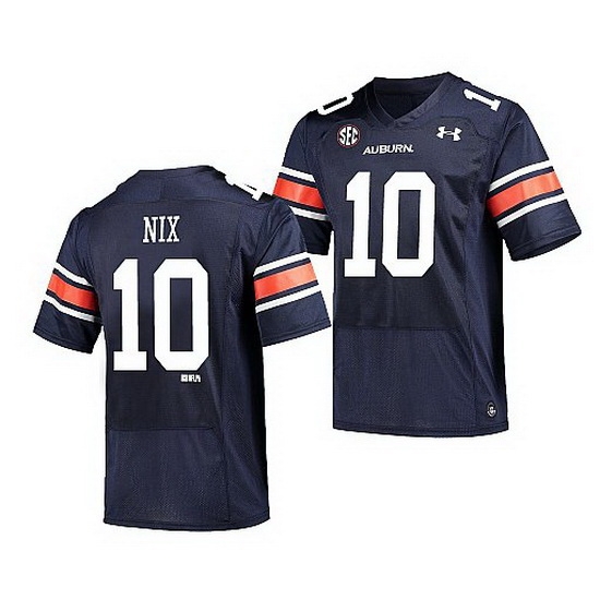 Auburn Tigers Bo Nix Navy Replica Men'S Jersey Auburn Tigers Bo Nix Navy Replica Men'S Jersey