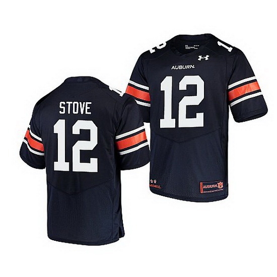 Auburn Tigers Eli Stove Navy Replica Men'S Jersey 0 Auburn Tigers Eli Stove Navy Replica Men'S Jersey 0