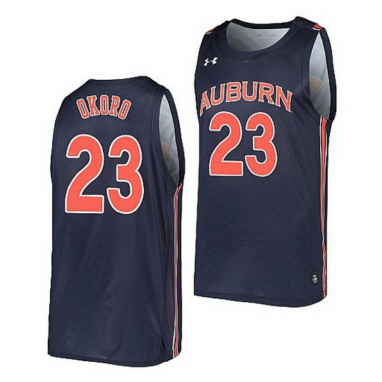 Auburn Tigers Isaac Okoro Navy Replica Auburn Tigers Jersey Auburn Tigers Isaac Okoro Navy Replica Auburn Tigers Jersey