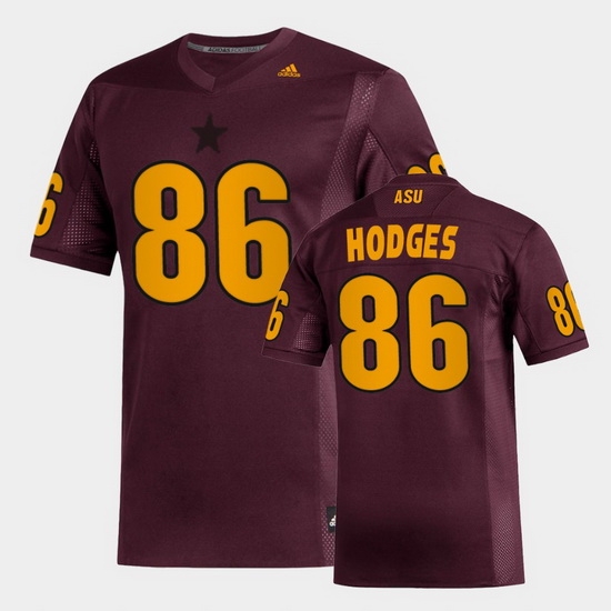 Men Arizona State Sun Devils Curtis Hodges Replica Maroon Football Jersey Men Arizona State Sun Devils Curtis Hodges Replica Maroon Football Jersey