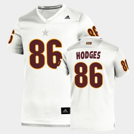 Men Arizona State Sun Devils Curtis Hodges Replica White Football Jersey Men Arizona State Sun Devils Curtis Hodges Replica White Football Jersey
