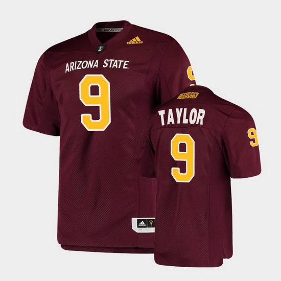 Men Arizona State Sun Devils D.J. Taylor College Football Maroon Premier Jersey Men Arizona State Sun Devils D.J. Taylor College Football Maroon Premier Jersey