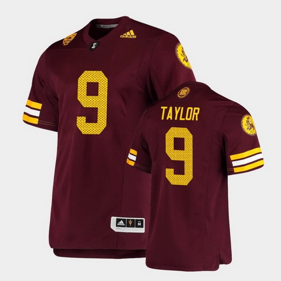 Men Arizona State Sun Devils D.J. Taylor Premier Maroon Football Jersey Men Arizona State Sun Devils D.J. Taylor Premier Maroon Football Jersey